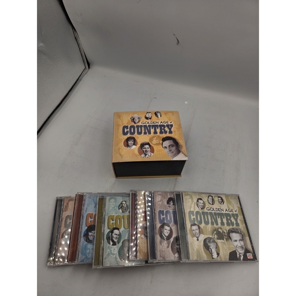 Golden Age of Country Collection Set (CD, 2009, Time/Life Music) Oldies Country